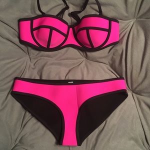NWOT Hot Pink Bikini